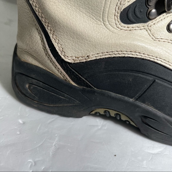 NWOT Alpine Design Summit Cream Leather Waterproof Snow/Hiking Boots Size 8 - Picture 12 of 16